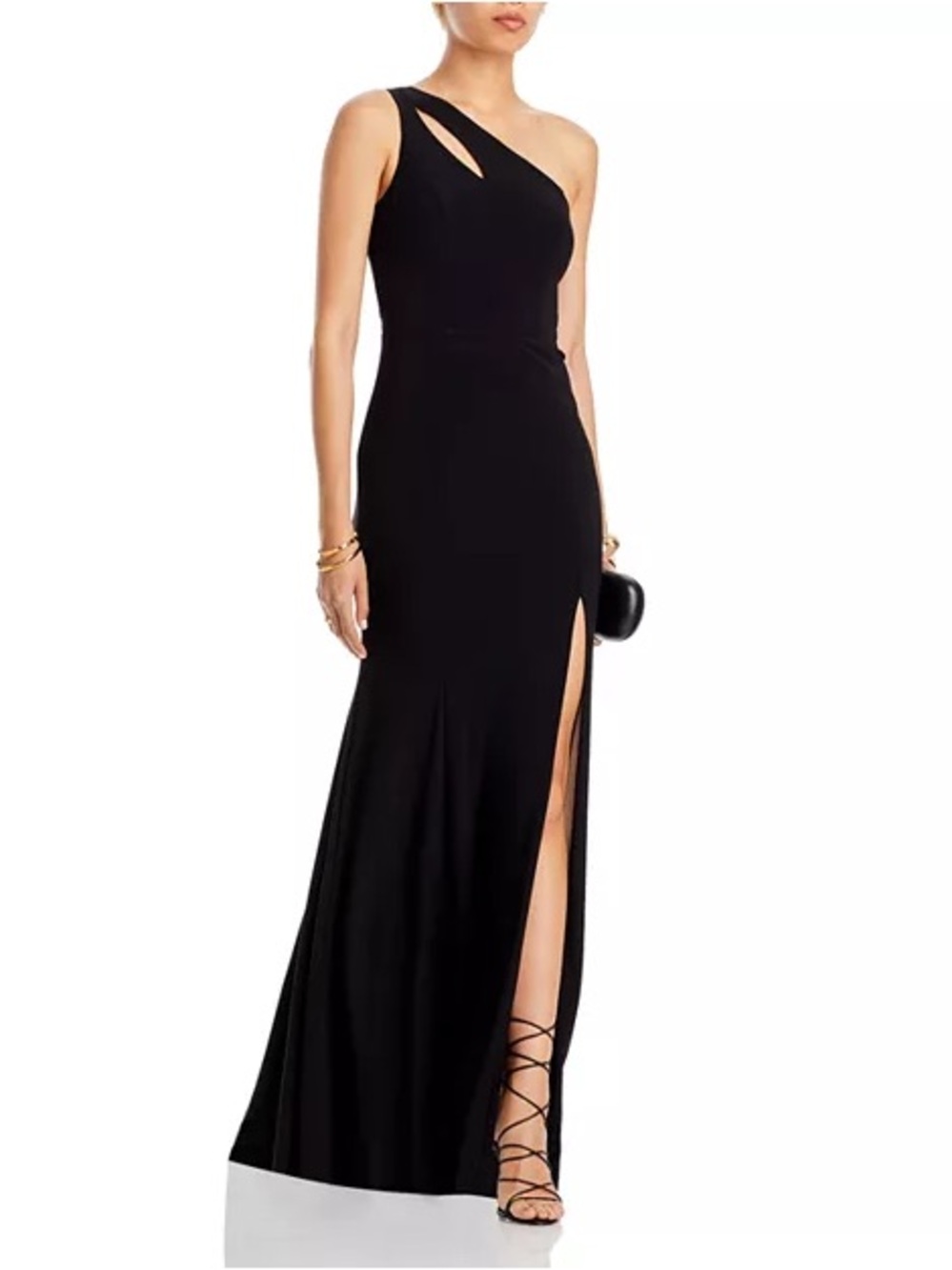 Black maxi formal gown